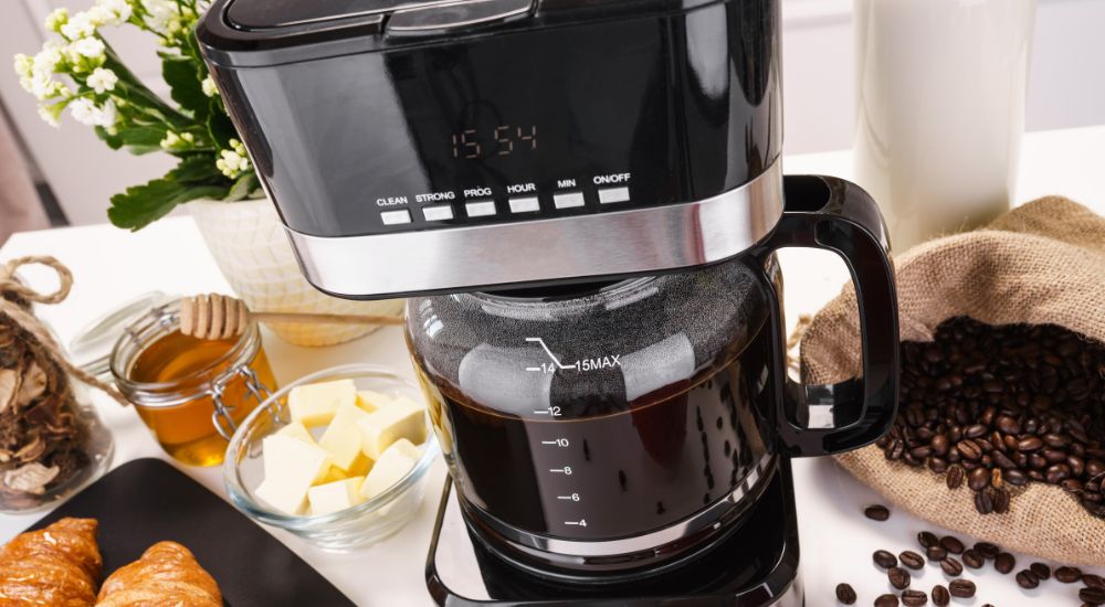 melhor cafeteira programável Timer
